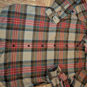 LL BEAN FLANNEL XL Multi Colored